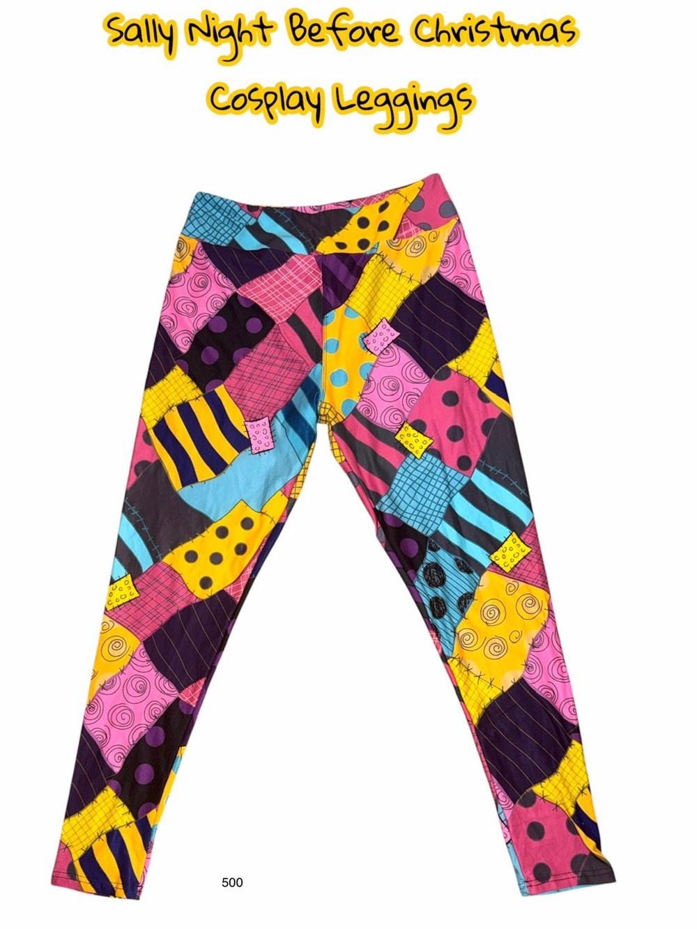 Sally Night Before Christmas Cosplay Leggings